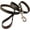 Brown, variant on 4' Genuine Leather Classic Dog Leash Brown 3/4" Wide for Large Dogs