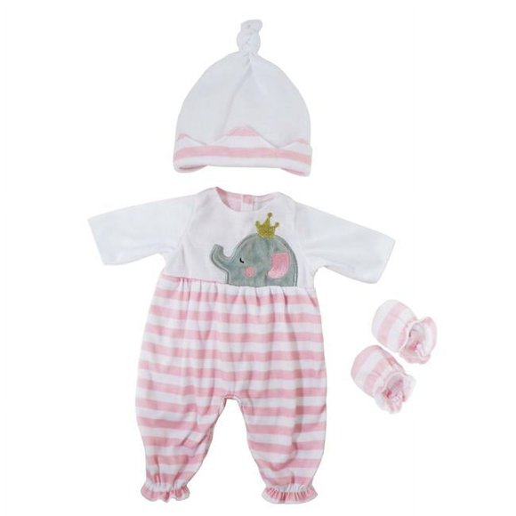 Berenguer Boutique CLO30040H Tenue de Poupée Bébé, Rose