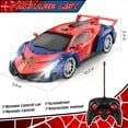 thumbnail image 4 of Allaugh 2024 Remote Control Car for Kids, 1:18 Electric Vehicle Toy with Lights & Controller, Birthday Gift for 3-12 Years Old Boys Girls, Red and Blue, 4 of 7
