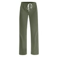 thumbnail image 4 of Ovticza Women Pajama Pants Comfy Pj Bottom with Pockets Stretch Wide Leg Sleepwear Palazzo Pants Green M, 4 of 6