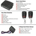 thumbnail image 6 of Remote Car Alarm Keyless Entry Security 4 Door Power Lock Actuator Motor Kit, 6 of 8