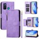 thumbnail image 1 of FOXDOCK Funda Tipo Cartera para itel Power 70 Cuero PU con Cremallera y Correa de Muñeca, Ranuras para Tarjetas, Soporte Plegable, Cierre Magnético, 1 of 5