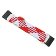 thumbnail image 1 of Correa elástica para reloj Bling Bling Redmi Watch 2 de nailon tejido rojo y blanco, 1 of 12