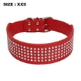 thumbnail image 2 of Collar para perro con diamantes de imitación Berry Pet: 5 filas de cuero PU con incrustaciones de diamantes de cristal brillantes, 2 of 5