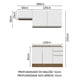 thumbnail image 3 of Cocina Integral 180cm Marrón/Blanco Glamy Madesa 09, 3 of 5