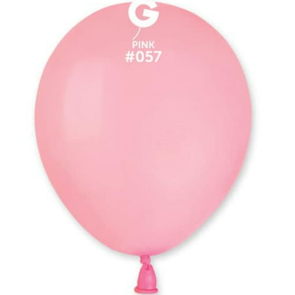 Gemar - 5 Pink Latex Balloons #057 (100pcs)