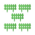 thumbnail image 5 of Flower Edging Panel, Garden Fencing, Flexible Detachable Ornament, Landscape Edging Garden Edging Border for Park Balcony Patio Yard Lawn 5Pcs Green, 5 of 8