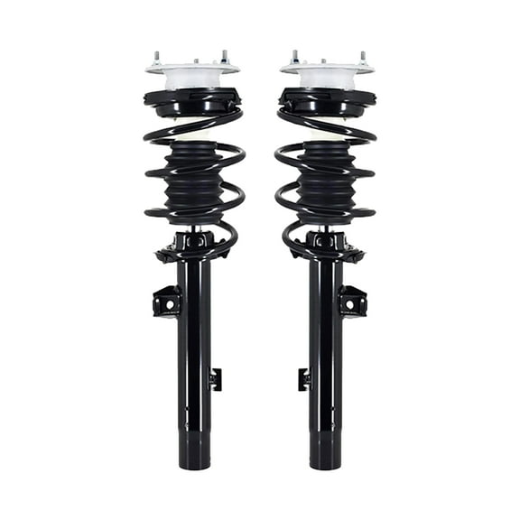 Pair Front Quick Complete Strut - Coil Spring For 2009-2011 BMW 335D RWD Exc. Sport Suspension