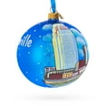 thumbnail image 4 of Nashville, Tennessee, USA Glass Ball Christmas Ornament 4 Inches, 4 of 6