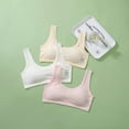thumbnail image 6 of Hotiary Teen's Solid Color Casual Vest Breathable Sport Underwear Adolescent Pure Cotton Bra for Girls 12-16 Years Old, 6 of 10