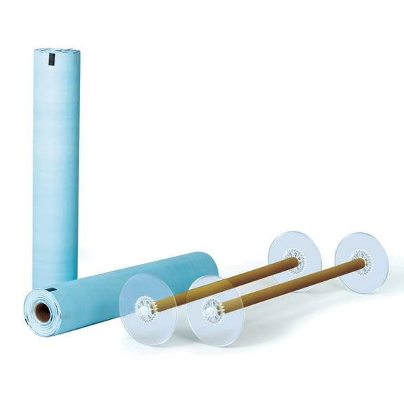 BrilliantPad Replacement Rolls for The Self-Cleaning Dog Potty (2 Roll Pack) | Improved Rolls Are Now Easier to Use and More Absorbent. No Mess Puppy Pads for Dogs 25 lbs and Under