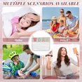 thumbnail image 5 of Logo Cartera deportiva transparente Chenille Letter Travel Patch Bag Maquillaje Muñequera MFZFUKR BST3060353-3, 5 of 5