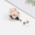 thumbnail image 4 of 2Pcs Badge ID Cards Holders Rhinestone Flower Shape Badge Clips Name Tags Clamps, 4 of 8