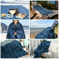 thumbnail image 4 of ROSE FEATHER Couverture de Camping en Duvet, Couverture de Voyage Extérieure Polyvalente, Couverture de Sac de Couchage Gonflé, Courtepointe Imperméable et Compacte pour la Randonnée et le Camping, le Voyage, Hamac, Avion, Randonnée, Pique-Nique, 55 Pieds'x79 Pieds', 4 of 4