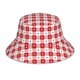 thumbnail image 1 of Fotbe Plaid Heart Sombrero Tipo Pescador con Estampado – Sombrero de Sol de Algodón de Moda para Playa, Golf, Pesca, 1 of 6