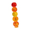 thumbnail image 4 of Voxware 5 Pcs Décorations de Lanterne du Nouvel An Lanterne en Papier Guirlande LED Support Réglable Décoration Intérieure Adaptée pour Chambre Bureau Salon style Resta, 4 of 8