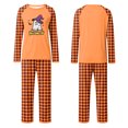 thumbnail image 4 of Halloween Pajamas Family Set - 2 piece Ghost Print Long Sleeve Tops + Pants Sets,Matching Pajamas for Family Holiday Night for 3XL Pjs, 4 of 4