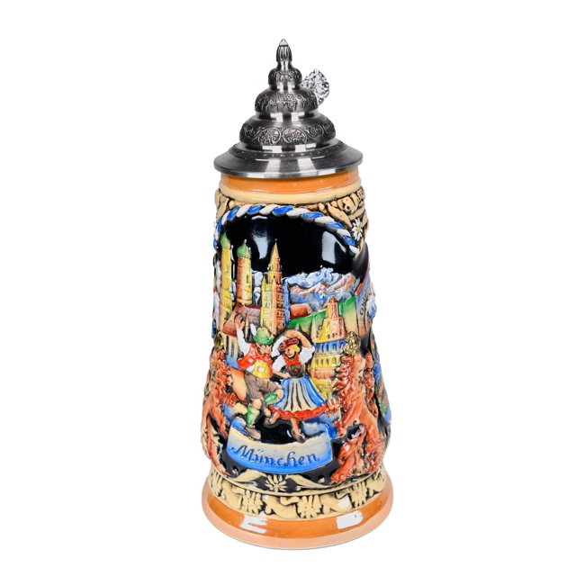 Beer Steins By King Deutschland Munich (Munchen) German beer mug 0.5l