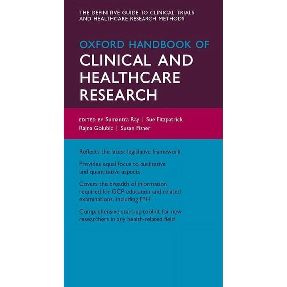 Oxford Medical Handbooks Oxford Handbook of Clinical and Healthcare Research, (Paperback)