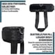 thumbnail image 5 of Adjustable Dumbbell Ankle Straps D-rings Weights Leg Extension Training Tibialis Trainer Home Gym Fitness Equipment, 5 of 5