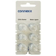 Siemens Connexx Click Dome 4 mm Open For RIC Hearing Aids - 6 Domes Each