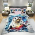 thumbnail image 3 of 3D Wild Animal Print Comforter Set – Twin Full Queen King Size Bedding Set 3pcs for Kids and Teens with 2 Pillowcases, 3 of 6