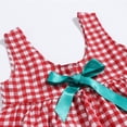 thumbnail image 5 of WOLLED Baby Girls Sleeveless Dress Toddler Summer Plaid Dresses Casual Sundress Skirt 1-6Y, 5 of 11