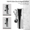 thumbnail image 4 of Soporte de pared para consola PS5 Slim Juego de ganchos de almacenamiento Accesorios para soporte de fácil instalación, 4 of 10