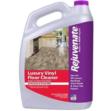 Rejuvenate Luxury Vinyl Floor Cleaner, 128oz, 128 Fluid (Best Way To Clean Vinyl Floors)