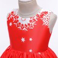 thumbnail image 4 of Robe de Noël pour Filles Costume de Père Noël Robes pour Enfants Robe de Princesse Robe de Soirée pour 3-10 Ans, 4 of 6