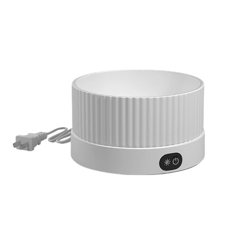Large Outdoor Heated Bowl for Cats and Dogs - Thermostatic Control Water Dish for Chickens Geese Rabbits and