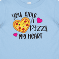 thumbnail image 4 of Inktastic Valentine's Day You Stole a Pizza of My Heart Boys or Girls Baby T-Shirt, 4 of 5