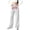 C White, variant on Girls Pants Letter Print Casual Wide Leg Trousers Loose Fit for Kids Comfortable Youth Children Fashion Black 4 Years-5 Years