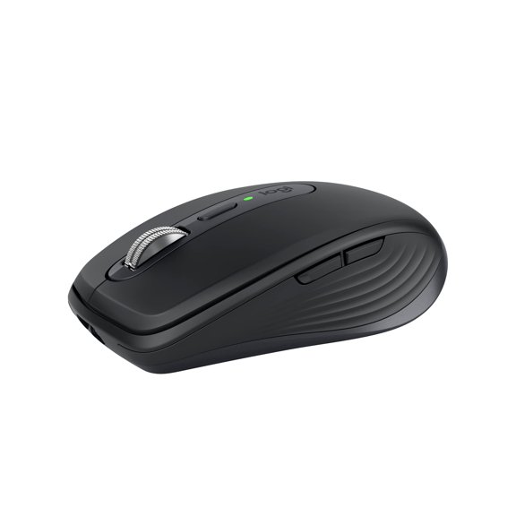 Logitech MX Anywhere 3S Compact Wireless Mouse, Fast Scrolling, 8K DPI Tracking, Quiet Clicks, USB C, Bluetooth, Windows PC, Linux, Chrome, Mac - Graphite