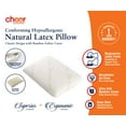 thumbnail image 4 of Cheer Collection Latex Foam Pillow for Sleeping with Soft Washable Bamboo Cover, 4 of 4