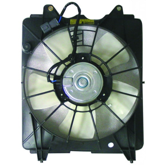 For Honda Civic Sedan A/C Radiator Fan Assembly 2007 2008 2009 Passenger Side 2.0L For HO3120105 | M: 19030RRAA01 B: 38611RRAA01 S: 38615RRAA01