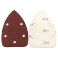 thumbnail image 2 of 5 Pcs 140*98mm Sandpaper Triangle Hook & Loop Abrasive Sanding Disc Grit 40-1000, 2 of 8