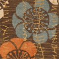 thumbnail image 3 of Safavieh Tapis Rond 6 Pieds en Laine Fait Main Marron, 3 of 6