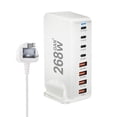 thumbnail image 1 of Wmool 268W Desktop GaN Charger 8-port USB Type C PD Charger Fast Charge/, 1 of 9