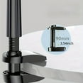 thumbnail image 2 of Support de Tablette et Téléphone 1 Pce, Support de Lit pour Cellulaire Col de Cygne avec Clip Réglable à 360°, Pince Flexible pour Bureau, Compatible avec iPhone/iPad/tablette, Noir, 2 of 5