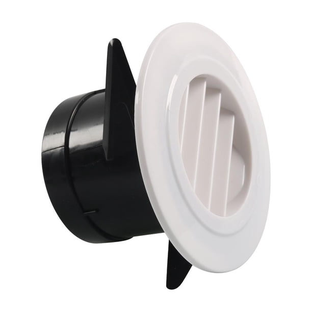 Cubierta de ventilación de aire ajustable Rejilla de salida de aire de baño giratoria (Rejilla) Ndcxsfigh Accesorios para autos y motos
