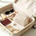 thumbnail image 4 of Cififendec Mesh Mini Cosmetic Pouch, 4.72"×3.54", Octagon Shape Breathable Portable Zipper Travel Bag for Lipstick Storing and Travel Daily Use, 4 of 6
