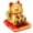 Champagne, variant on NFTIGB Solar Powered Waving Fortune Cat Wealth Welcoming Happy Lucky Cat Statue Ornament Blessing Bag Gold for Home Car Decor Small (3.15 inches / 8.0 cm)