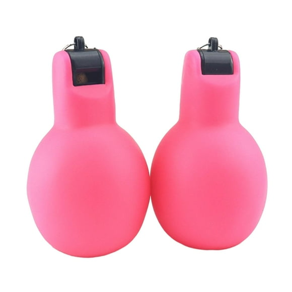 Acerca de 2x Silbatos de mano, Silbato deportivo portátil, Entrenadores de entrenamiento prácticos para Rosa