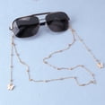 thumbnail image 3 of Trayknick Glasses Chain Simple Style Reusable Alloy Women Eyeglasses Butterfly Chain Decoration for Female Purple, 3 of 13