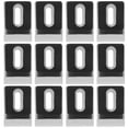 thumbnail image 1 of SKISUNO 16PCS Bathroom Mirror Mounting Clips for Glass Mirror Sleek Design Support, 1 of 7