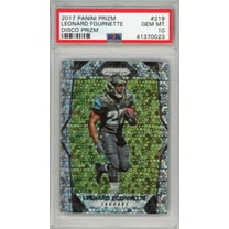 Graded 2017 Panini Prizm Leonard Fournette #219 Disco Rookie RC Football Card PSA 10 Gem Mint