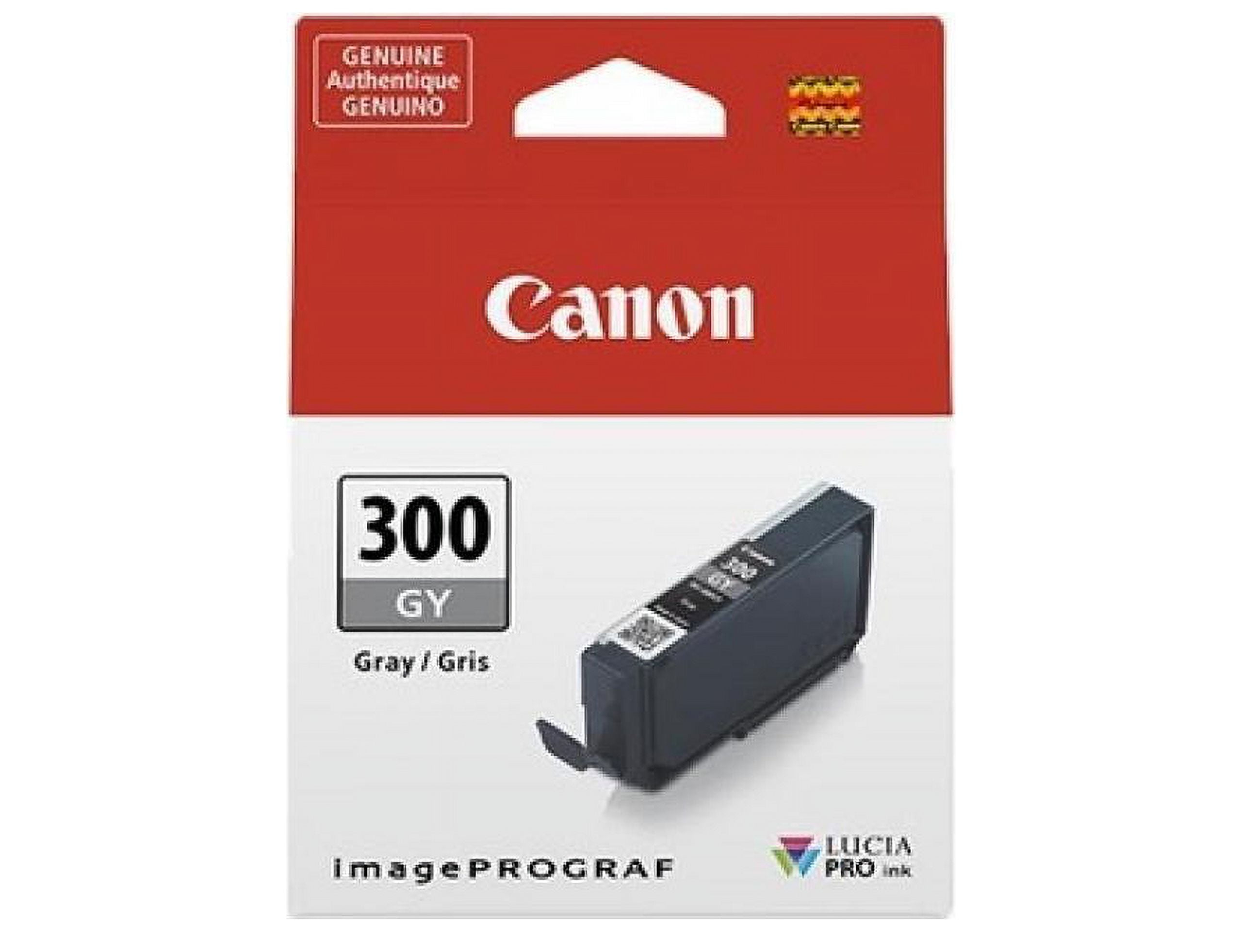 Canon LUCIA PRO PFI-300 Original Ink Cartridge Gray 1 Pack Canon LUCIA PRO PFI-300 Original Ink Cartridge Gray 1 Pack