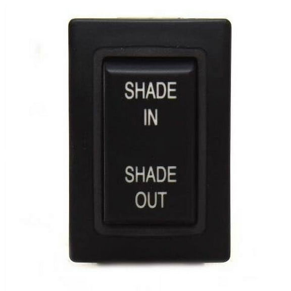 Carling Boat Sealed Rocker Switch | Shade In / Out HR-Series ON/OFF/ON 20A 12V
