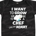 thumbnail image 4 of Inktastic I Want to Grow Up to Be a Chef Like My Mommy Boys or Girls Baby Bodysuit, 4 of 5